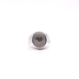 Anillo signet Corazon