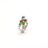 Anillo Erizo Paulino en el jardin