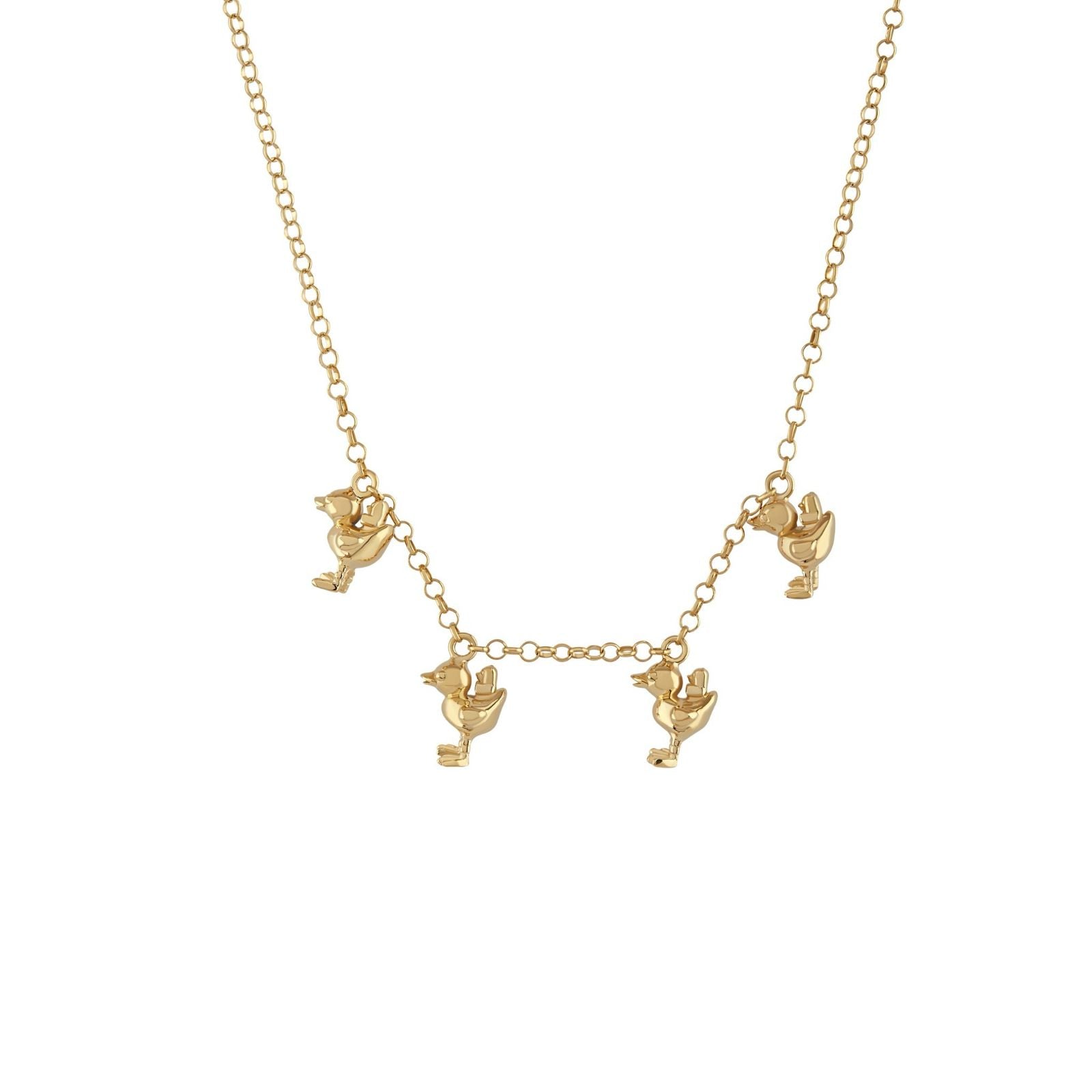 collar familia de patos