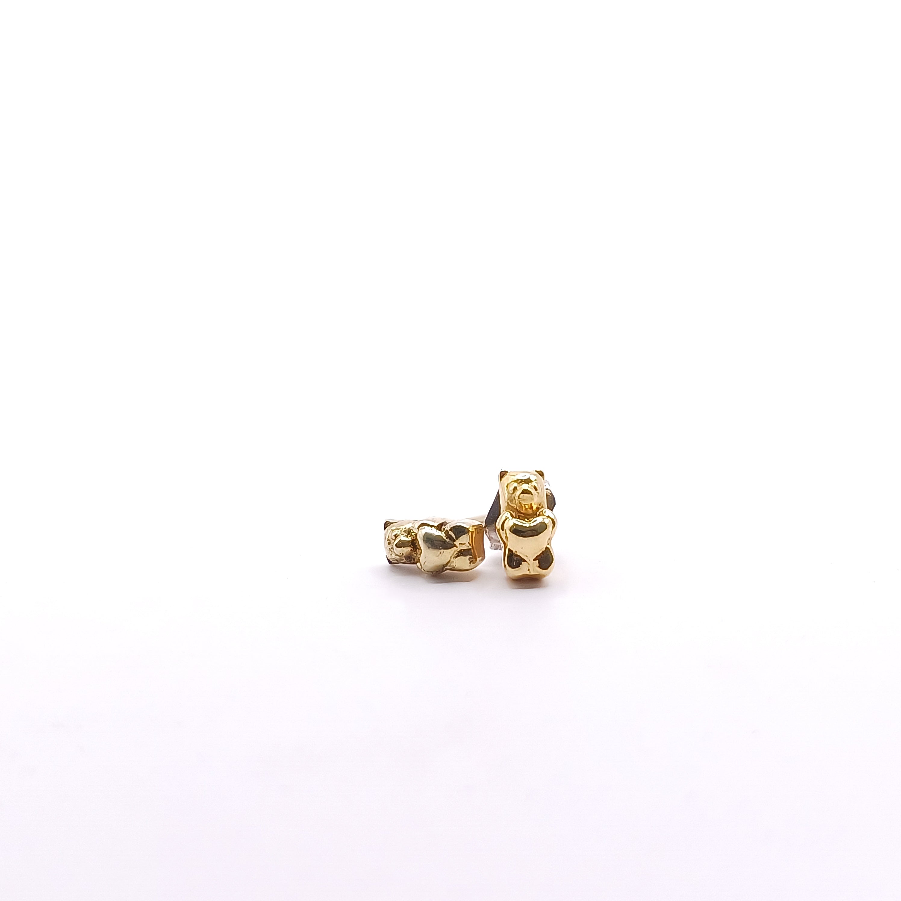 aretes gummy bears mini con corazón