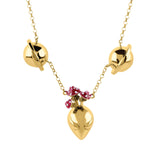 Collar Alien con hongos y saturnos