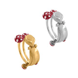 Anillo Alien completo y hongos - Paula Guzmán