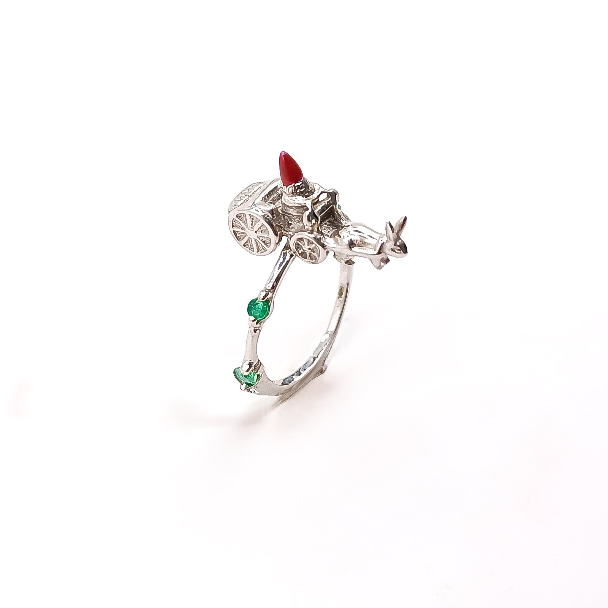Anillo Carreta Gnomo - Paula Guzmán