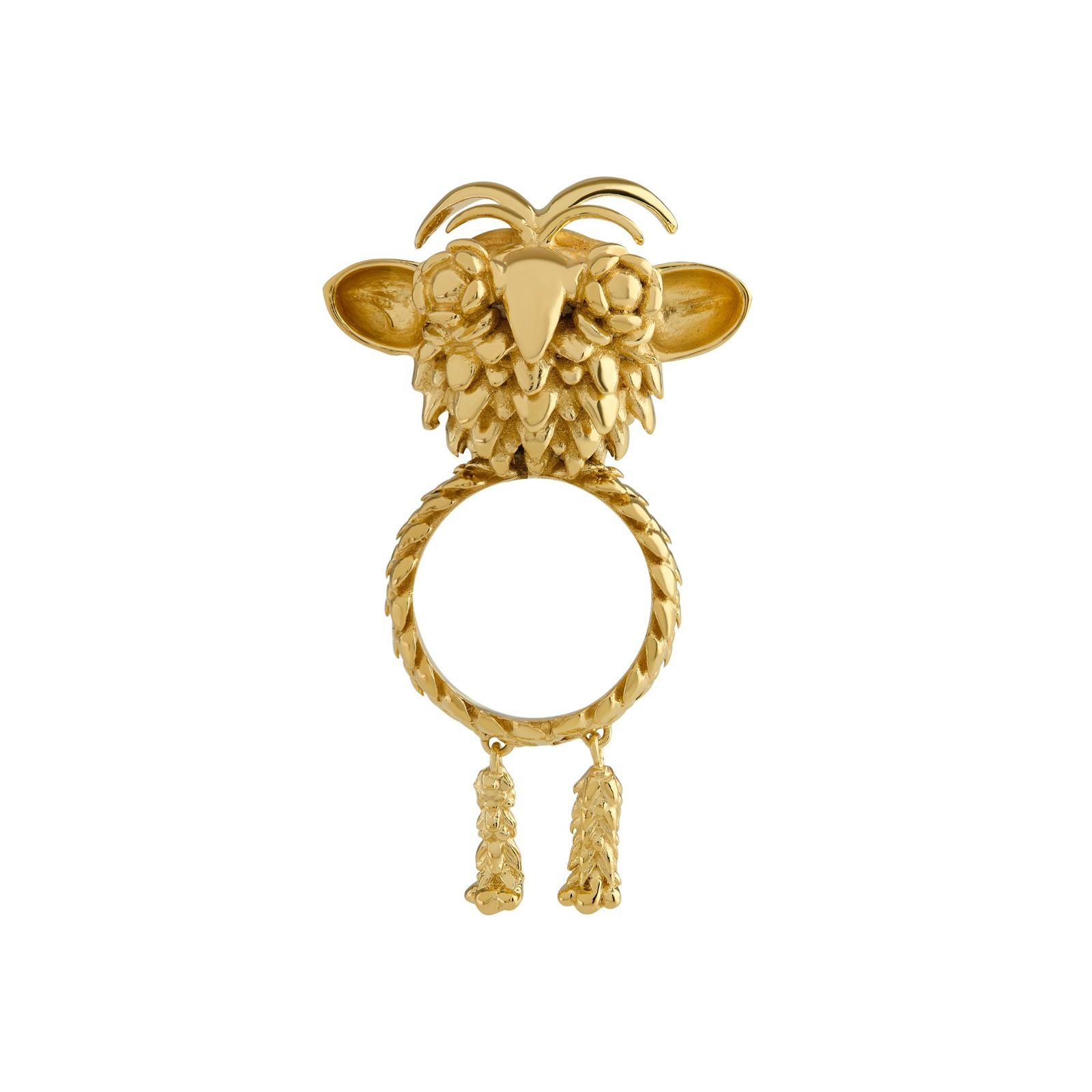 Anillo Monstruo de flores - Paula Guzmán