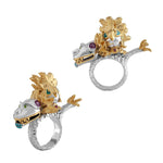 Anillo Serpiente Emplumada - Paula Guzmán