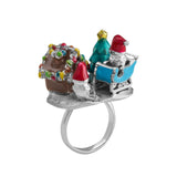 Anillo villa navideña - Paula Guzmán