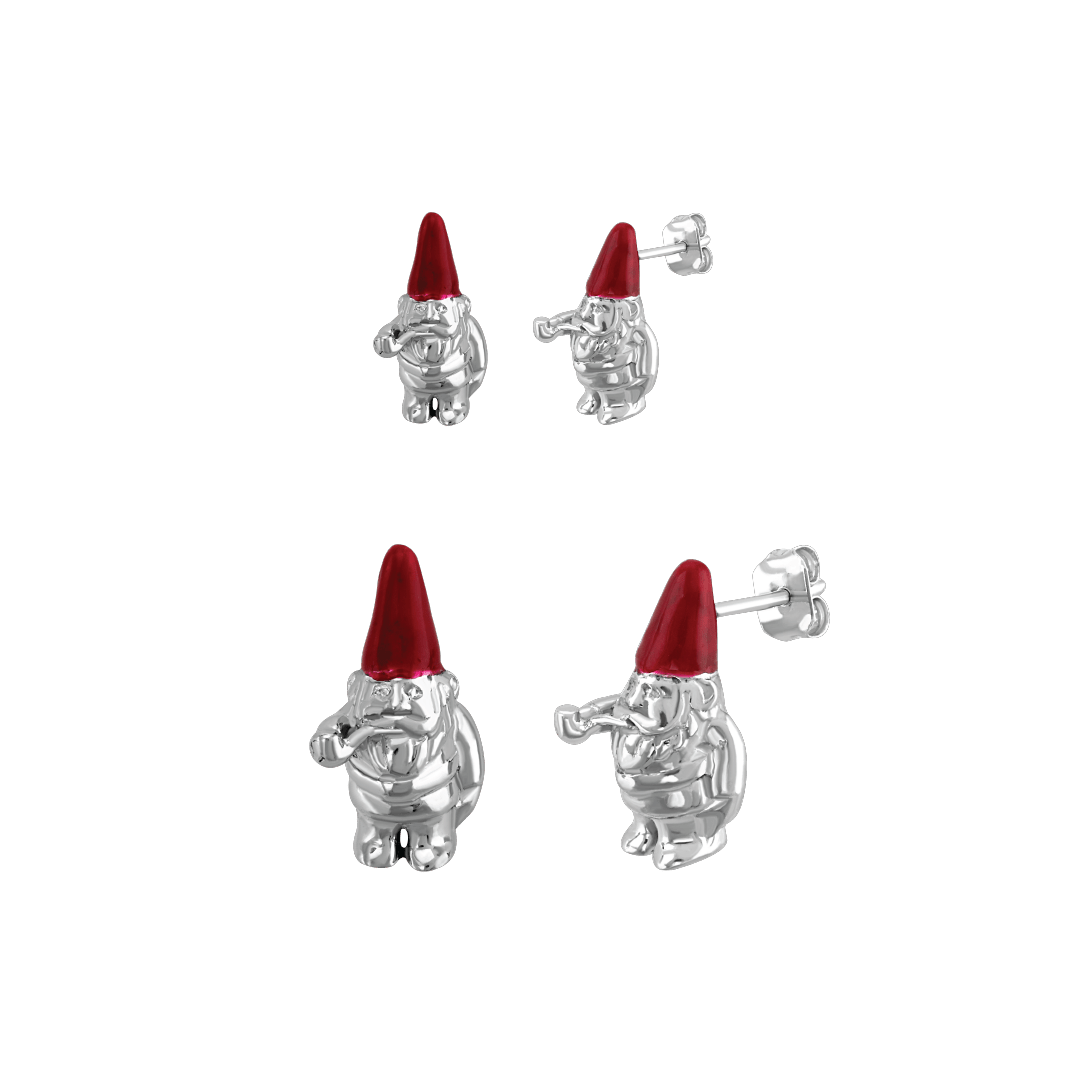 Aretes Gnomo Mediano - Paula Guzmán