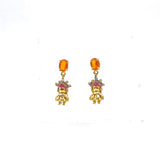 Aretes Iztaccíhuatl con ópalos - Paula Guzmán