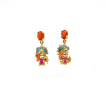 Aretes Popocatépetl con ópalos - Paula Guzmán