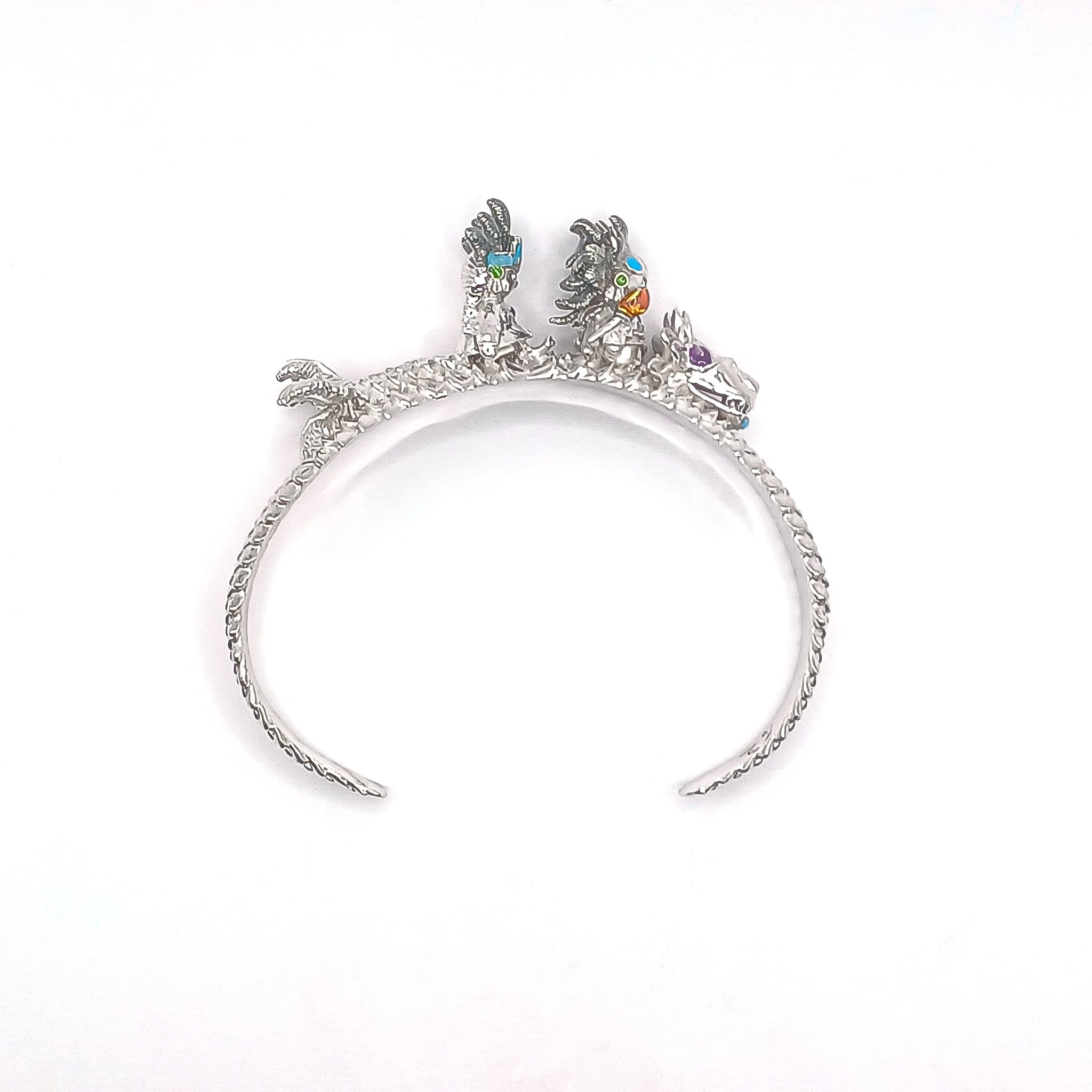 Brazalete Popocatépetl e Iztaccíhuatl - Paula Guzmán