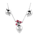 Collar Alien con hongos y saturnos - Paula Guzmán