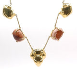 Collar Sapos y opalos - Paula Guzmán