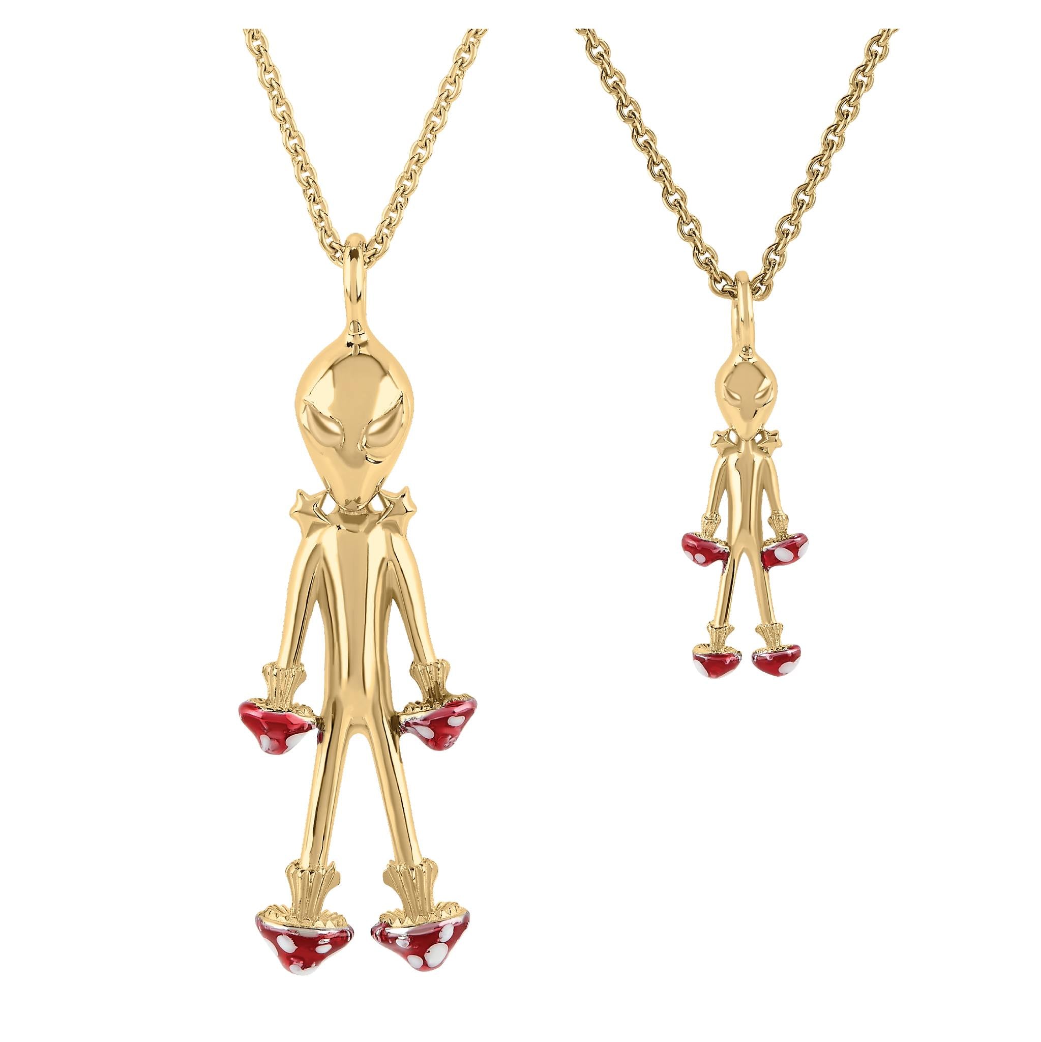 Dije alien gigante - Paula Guzmán