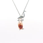 Dije Flamingo con Ópalo - Paula Guzmán