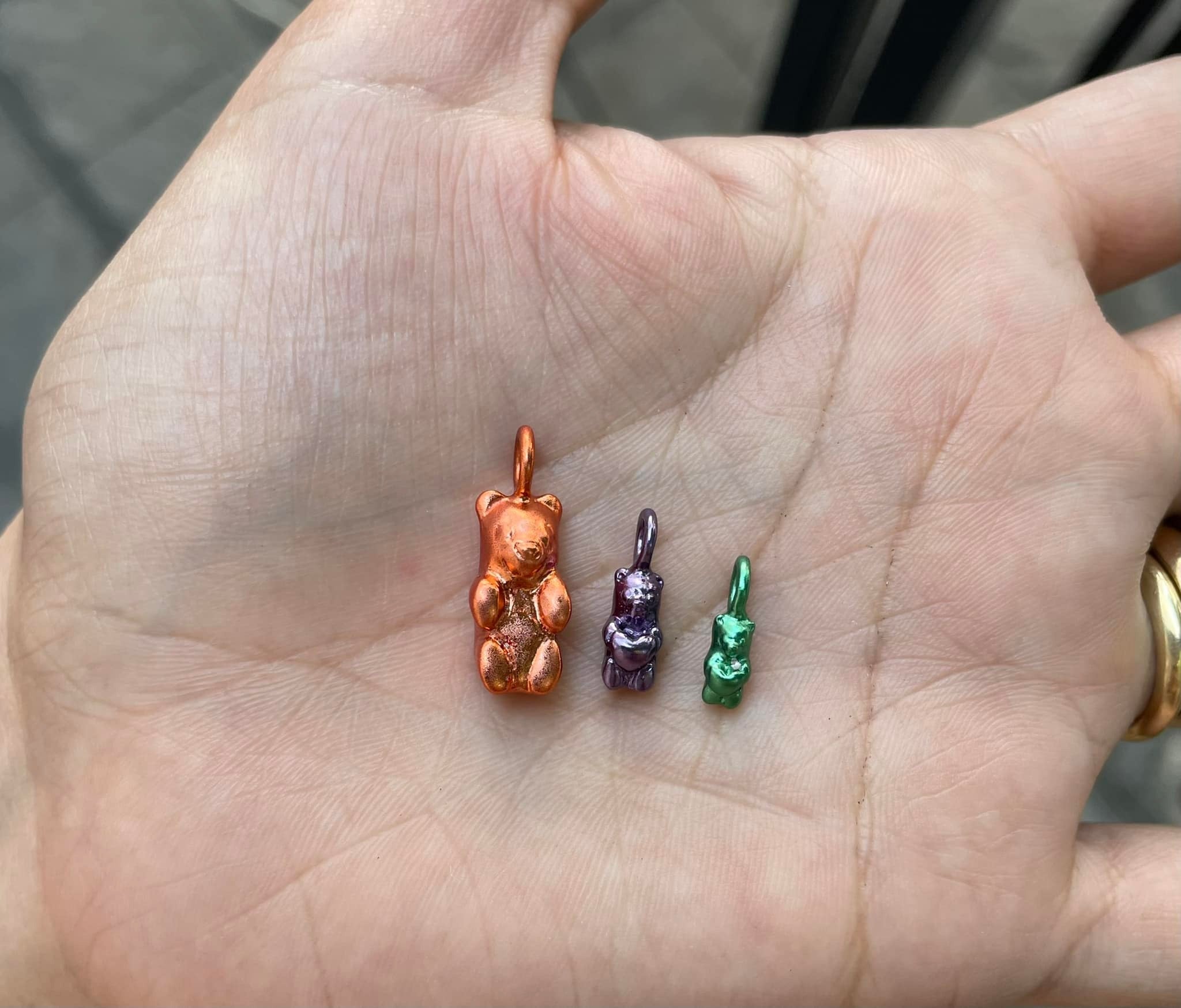 Dije gummy bear grande - Paula Guzmán