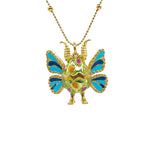 Huevo alebrije mariposa - Paula Guzmán