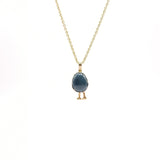 Huevo de Obsidiana azul - Paula Guzmán