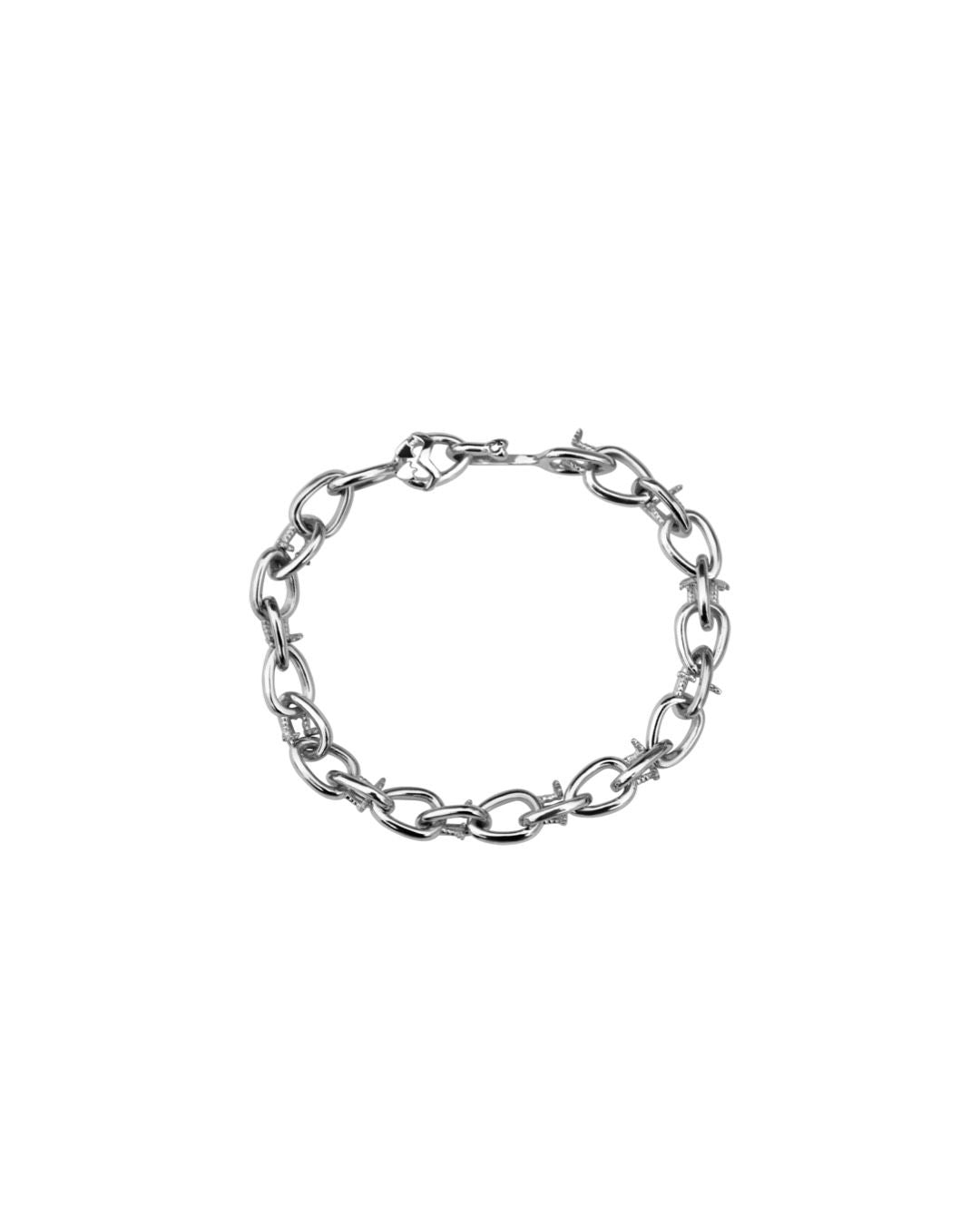 Pulsera cadena de huevitos - Paula Guzmán