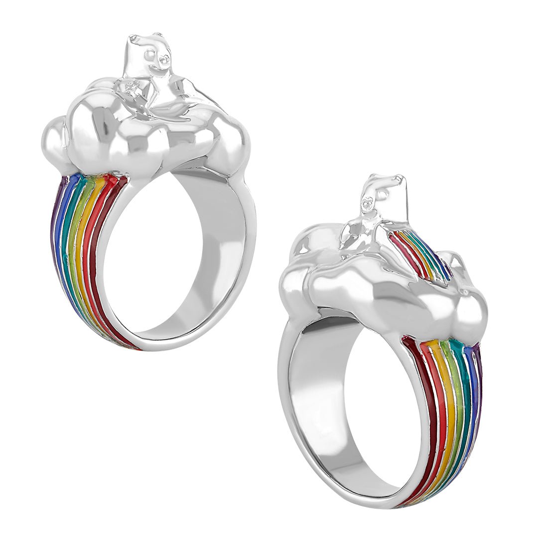 Anillo Gummy Bear Arcoiris - Paula Guzmán