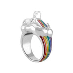 Anillo Gummy Bear Arcoiris - Paula Guzmán
