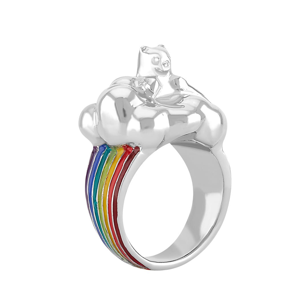 Anillo Gummy Bear Arcoiris - Paula Guzmán