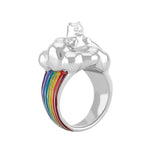 Anillo Gummy Bear Arcoiris - Paula Guzmán