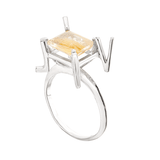 Anillo love Cuarzo rutilado - Paula Guzmán