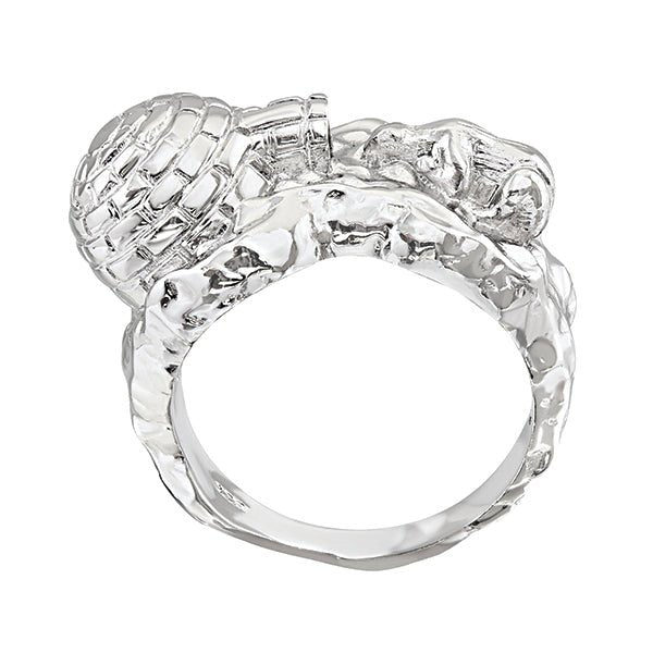 Anillo Oso Igloo - Paula Guzmán