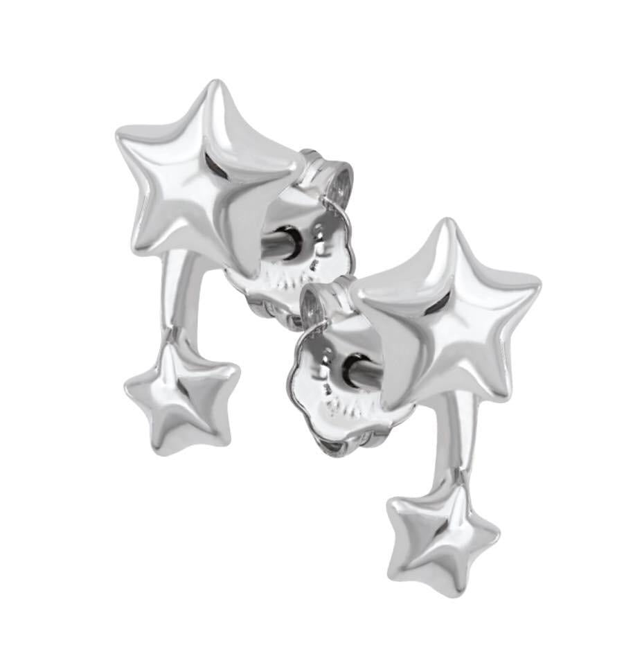 Aretes Dos Estrellas - Paula Guzmán