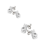 aretes gummy bears mini con corazón - Paula Guzmán