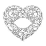 Broche Corazón - Paula Guzmán