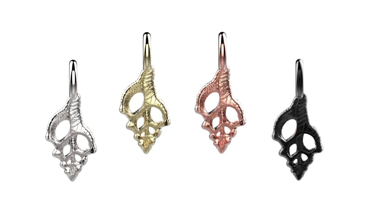 Caracol Dije mini - Paula Guzmán