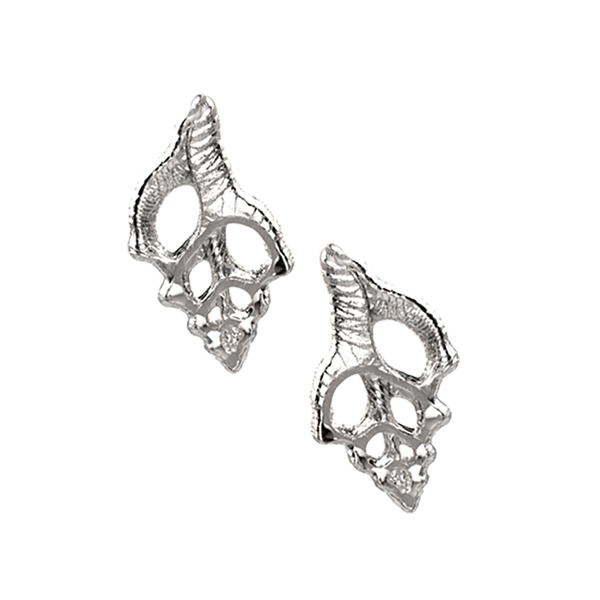 Caracola Aretes mini - Paula Guzmán