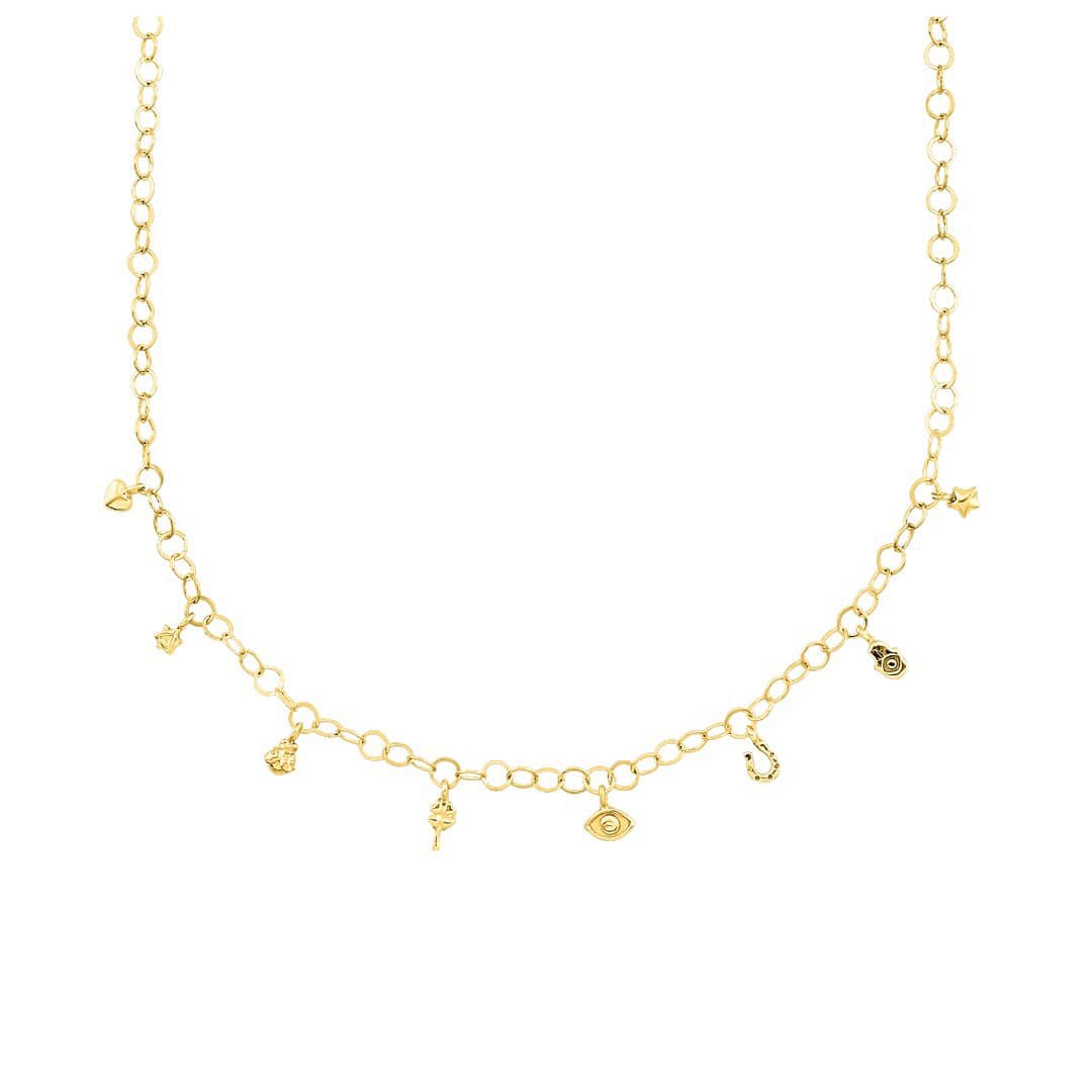 Gargantilla Amuletos - Paula Guzmán