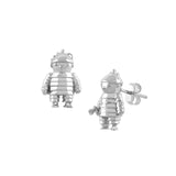 Aretes Leñador Mini